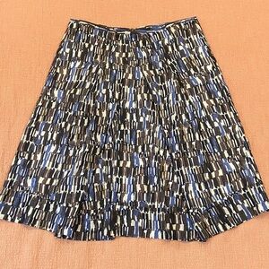 Silk / cotton blend A-Line Women's Skirt